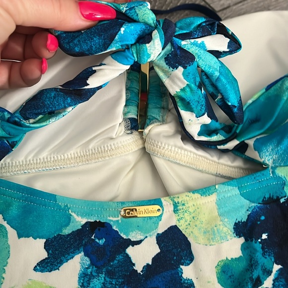 NWT  Calvin Klein One Piece Swimsuit - Picture 8 of 12